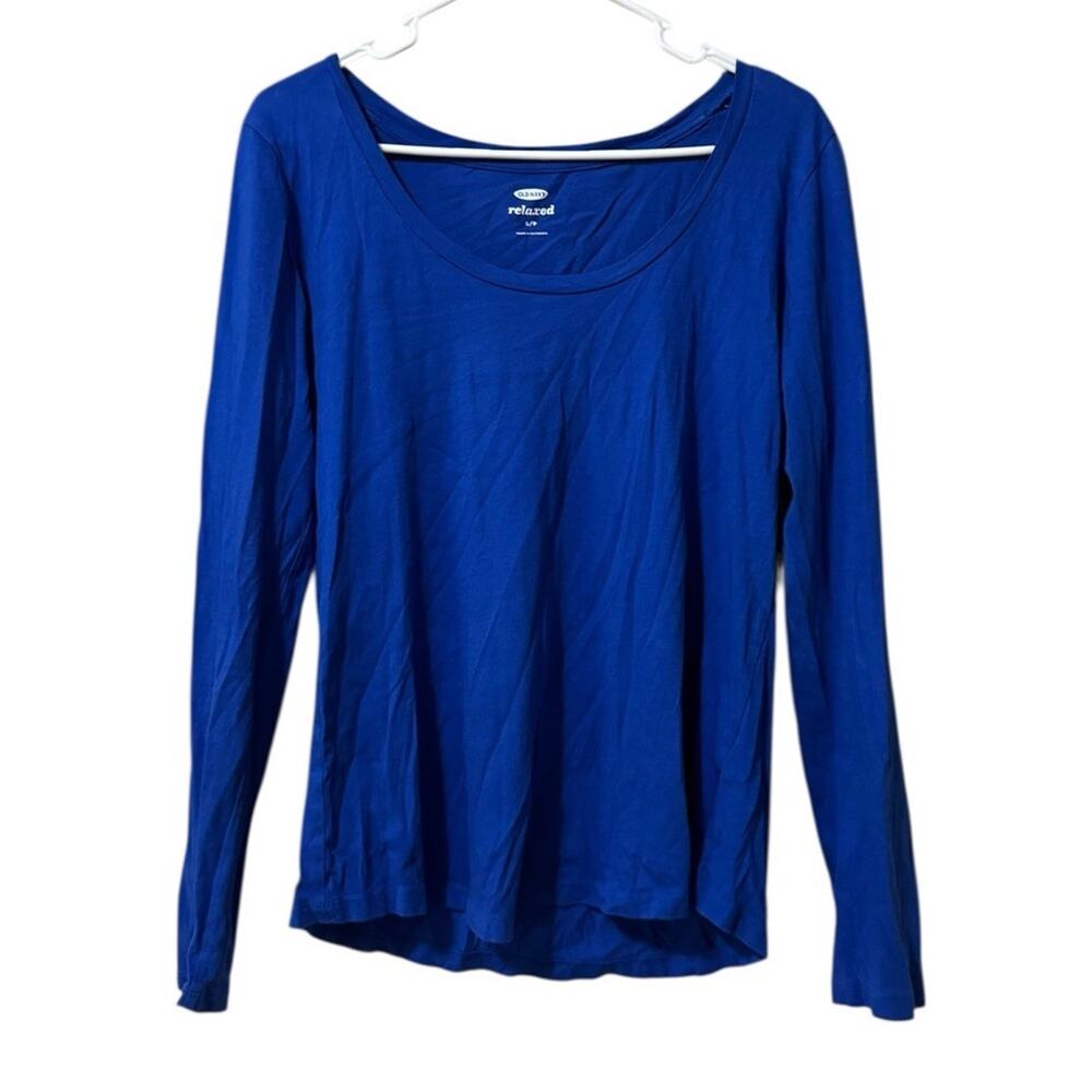Old Navy‎ Relaxed Women Size Small Long Sleeve T Shirt Cotton Casual Loungewear